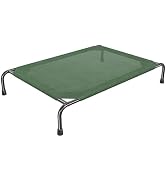 Simple Trending Raised Dog Bed for Large Dogs, Waterproof XL Dog Cot, Outdoor Cooling Elevated Pe...