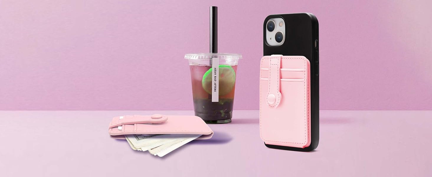 small wallets woman phone wallet stick on