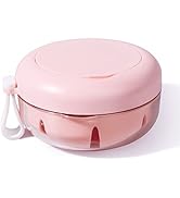 Denture Case, Definitely No-Leak Denture Bath Box for Traveling Perfectly, Denture Cup with Strai...