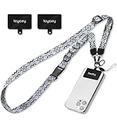 Icycay Phone Lanyard Crossbody, Cell Phone Lanyard for Around The Neck Adjustable Phone Strap, Cu...