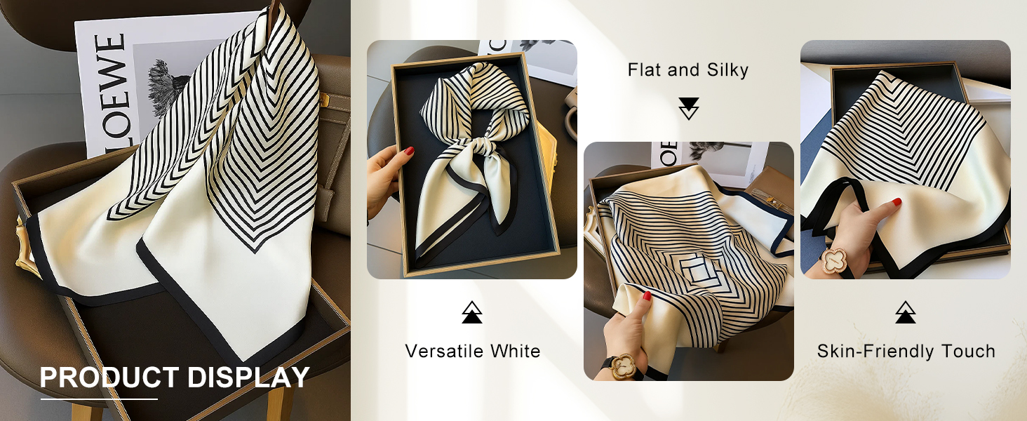 Silk scarves