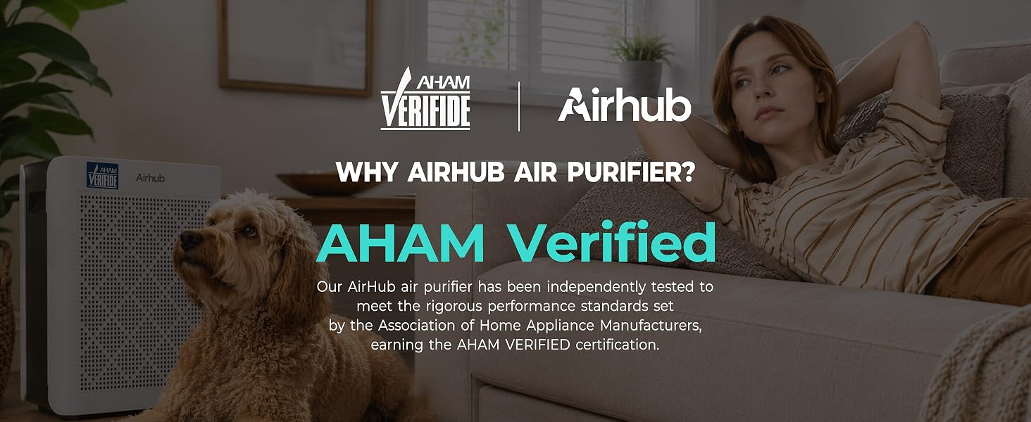 Air Purifier for Home Bedroom Large Room Up to 1092 ft²