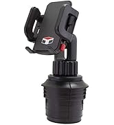 TUFF TECH Cup Holder Universal Car Mount Phone Holder with Adjustable Base and Holder for -iPhone...
