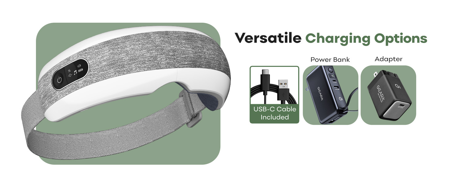 Versatile Charging Options