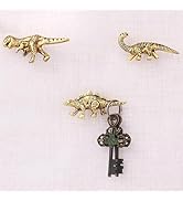 Indian Shelf 3 Pieces Cute Dinosaur Kids Nursery Wall Hooks for Hanging Things Decorative Bathroo...