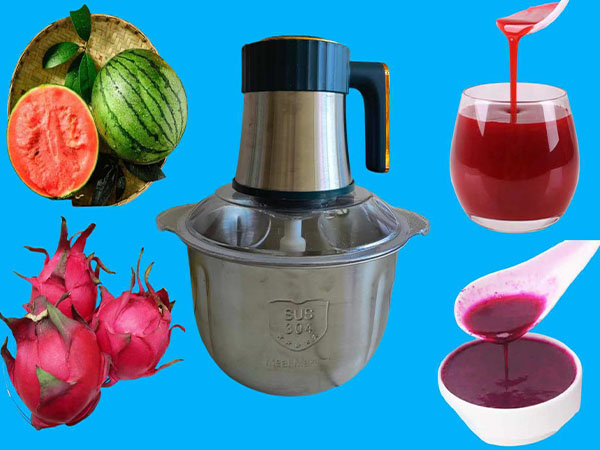 Suitable for various fruits and ingredients