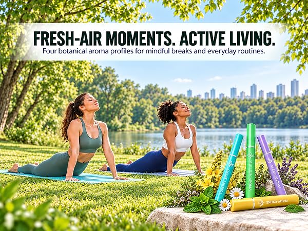 FRESH-AIR MOMENTS. ACTIVE LIVING