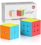 Vdealen Speed Cube Set, 2x2x2 3x3x3 Magic Cube Set, Puzzle Cube Toys Birthday Party Christmas Sto...