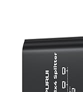 DUOPURUI Ethernet Splitter 1 to 4,1000Mbps High Speed Network Splitter,LAN Splitter 4 Port with U...