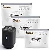 TAILI Vacuum Storage Bags with Rechargeable Cordless Pump, 8 Pack (3M+3L+2XL), Vacuum Seal Bags f...