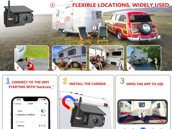 Backup Camera Easy to install