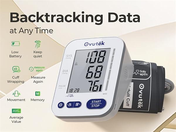 OVUTEK blood pressure monitor