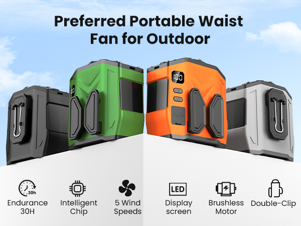 Waist fan