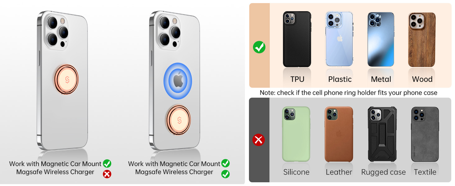 cell phone ring holder