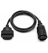 Goliton OBD2 Diagnostic Cable 10 Pin Replacement for BMW ICOM D Module OBD Cable 10 Pin Compatibl...