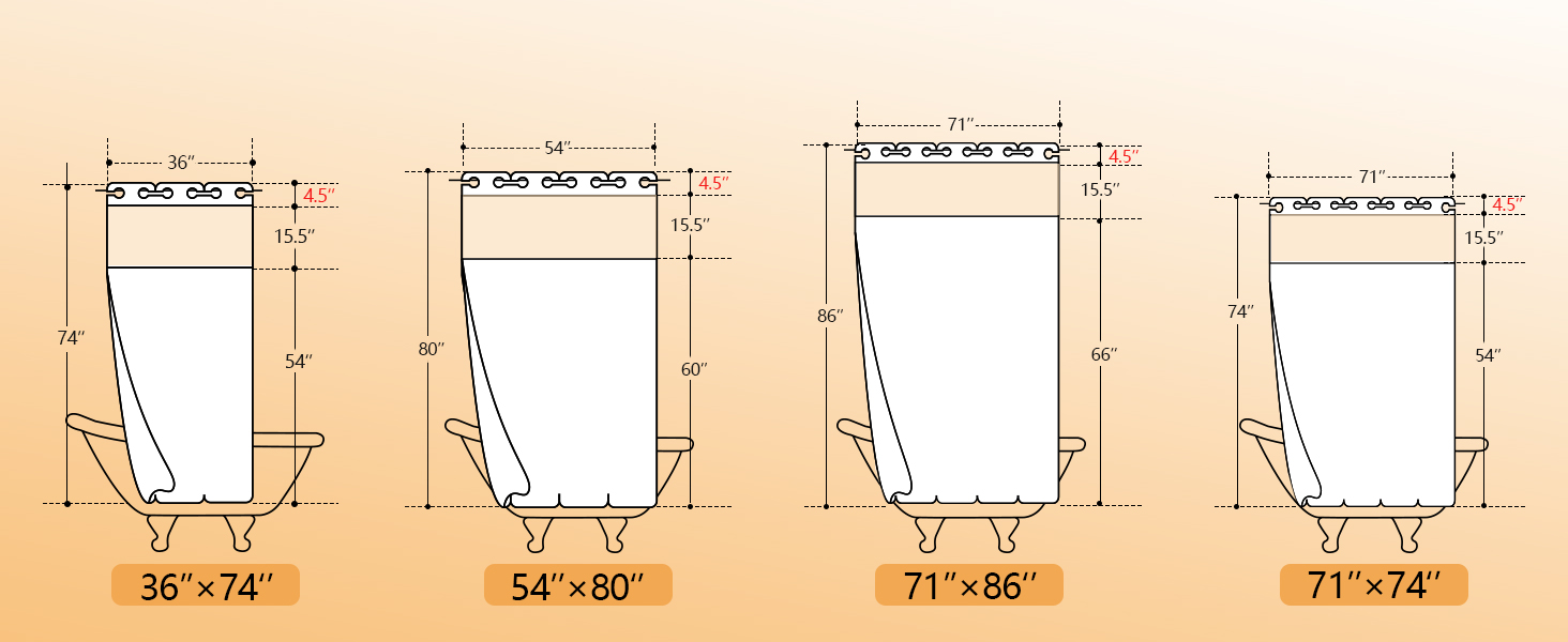 bathroom shower curtain