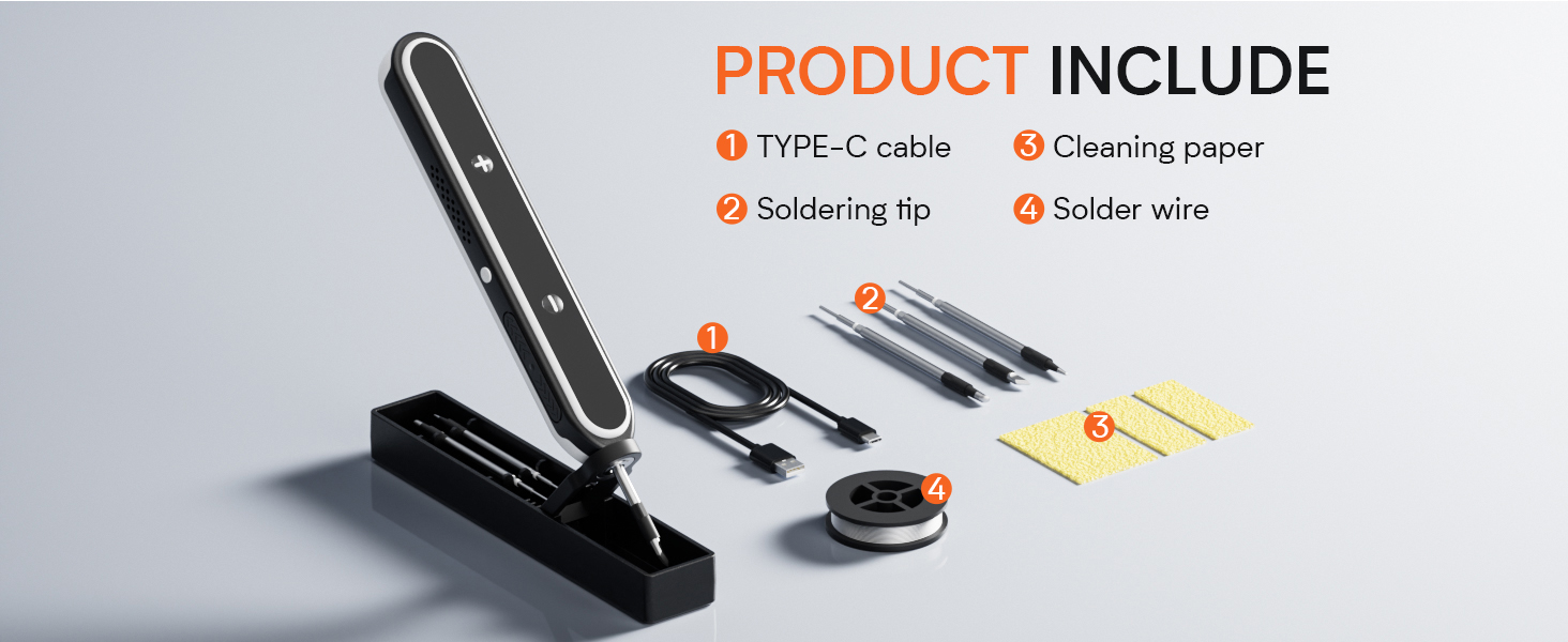 Mini Cordless Soldering Iron Kit