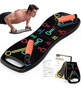 HOTWAVE Push Up Board, Portable Pushup Board for Men, Foldable Push-up Board, Push Up Bar 20 in 1...