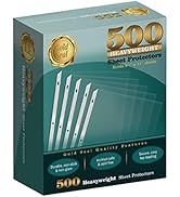 500/Box Clear Heavyweight Poly Sheet Protectors by Gold Seal, 8.5" x 11"