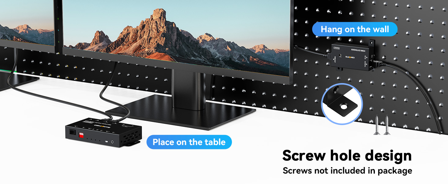 1x2 HDMI Extender Splitter