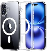 NIMASO for iPhone 16 Case, Compatible with MagSafe, Shockproof Military-Grade Protection Cover, S...
