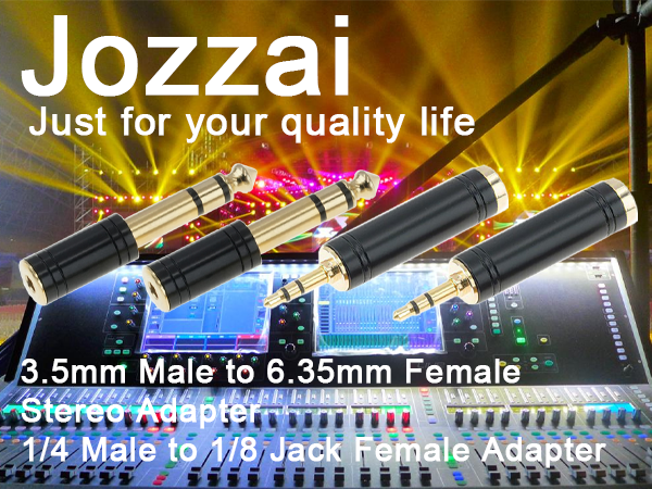3.5mm to 6.35mm Pure Copper Adapter