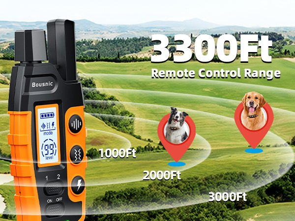 3300ft Remote Control Range