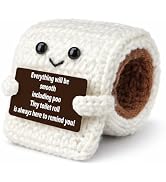Easter Handmade Crochet Toilet Roll Emotional Ornament Gift – Unique Humorous Desktop Decor, Ligh...