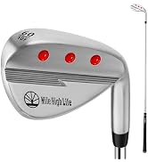 Mile High Life Golf Wedges | Sand Wedge | Beginner’s Golf Gap Wedge with Rubber Grip | Entry Leve...