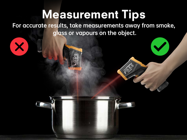Laser Thermometer Temperature Gun