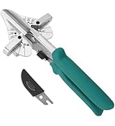 O'Shine Professional Long Handle Miter Shears, Multi Angle Base Shoe Cutter with 30% Effort Savin...