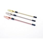 2Pcs Silver and Rose Golden Hand Bracelet Wearing Helper Stick Tool, Long Clamp Fixed Hand Chain ...