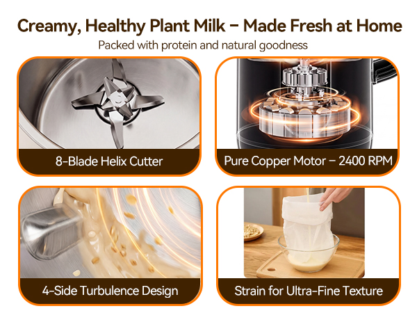 Nut milk maker