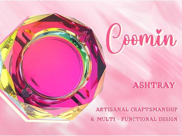 Coomin Glass Ash Tray