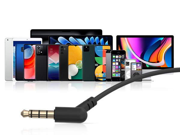 5FT Open Ear 3.5MM Headphones Wired Earbuds
