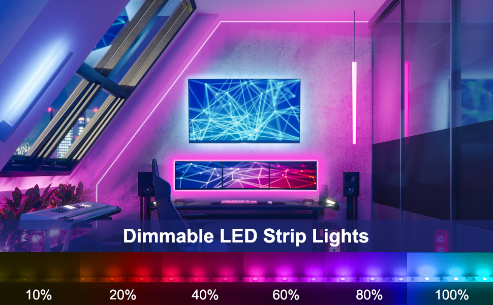 dimmable led strip lights