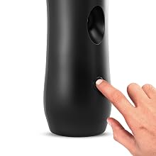 Timed spray settings with adjustable intervals and a button for extra fragrance bursts.