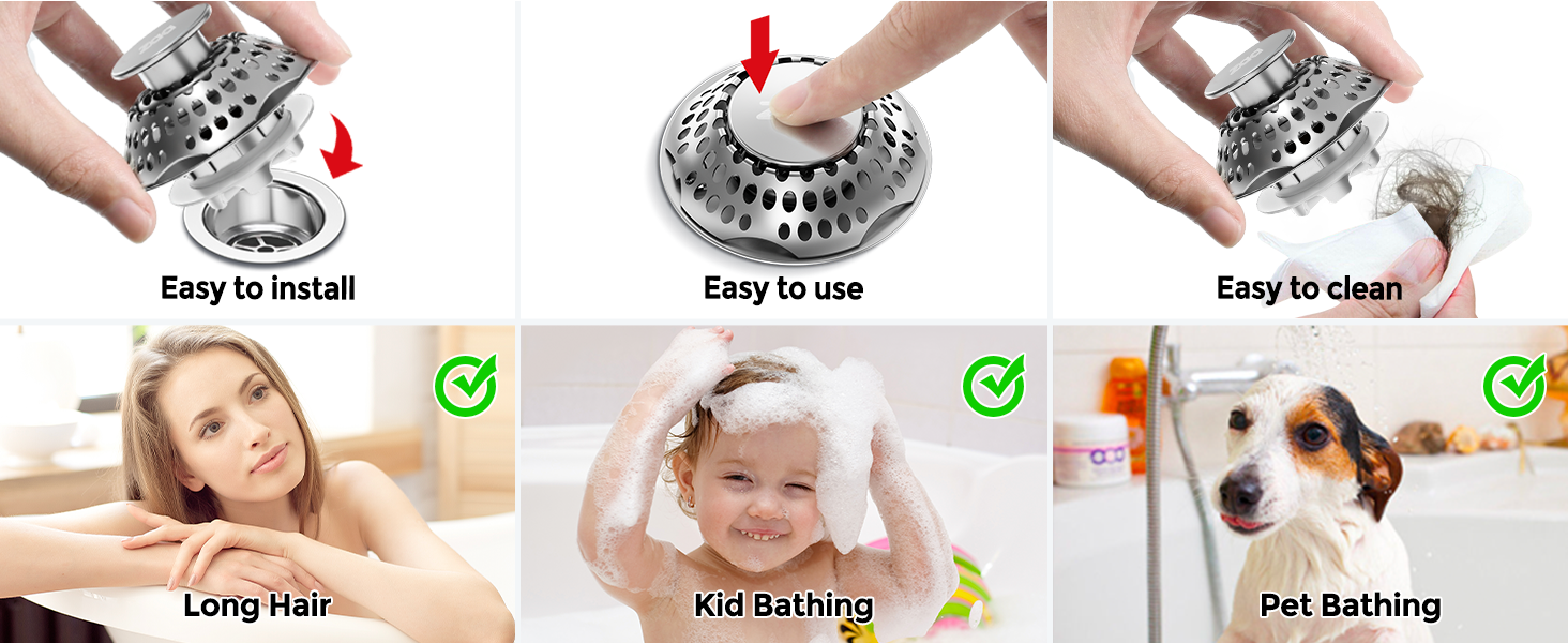 bathtub drain stopper tub stopper bathtub drain bathtub drain plug drain hair catcher