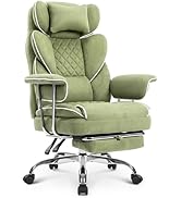 NEO Chair Big and Tall Offie Chair Gaming Computer Chair High Back Heavy Duty Desk Chai with Lumb...