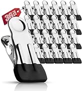 NEWREACH 36 Pcs Clips Clothespins for Above Ground Pool Cover, Stainless Steel Towel Clips Pool C...