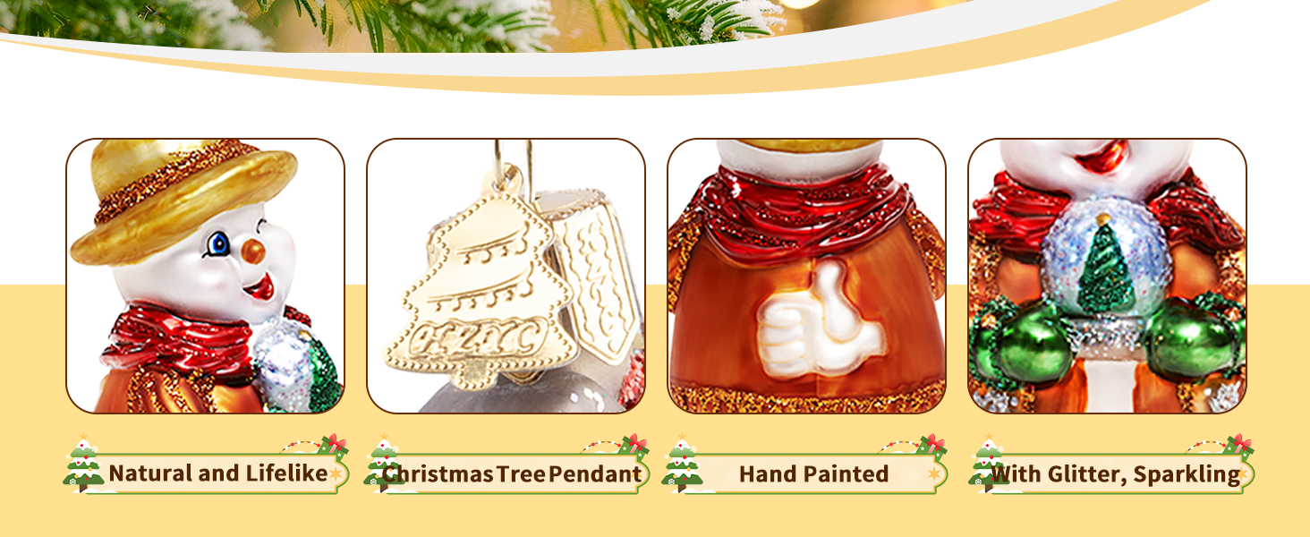 Glass Christmas Decorations