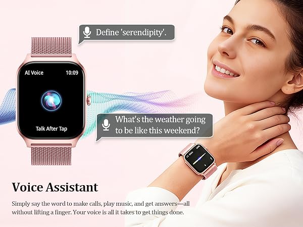 AI Voice Assistant Smart Watch
