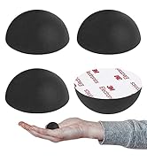 1.25" Silicone Hemisphere Bumpers Isolation Feet Rubber Non-Skid Speaker Pads with Adhesive Recor...
