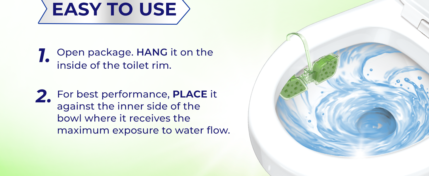 Toilet Bowl Cleaner Butterfly Rim Hanger