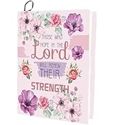 CRASPIRE Flower Stretchable Book Cover Butterfly Words Washable Reusable Large Nylon Book Protect...