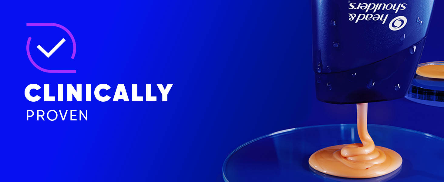 Clinically proven formula for effective dandruff relief you can trust.