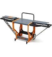 Bora Portamate Miter Saw Stand Work Station 400 Lbs Max Weight Portable Rolling Table Saw Stand W...