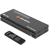 J-Tech Digital Video Wall Controller 3x3, 4K30Hz Input 1080P Output HDMI Video Wall Processor wit...