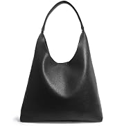 Hobo Bags for Women Soft Vegan Leather Shoulder Handbag Slouchy Tote Purses
