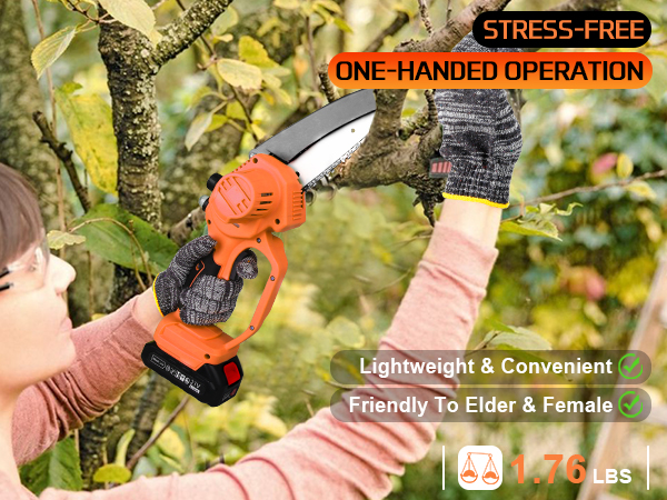 electric chainsaw battery powered chainsaw small chainsaw mini chain saw battery powered